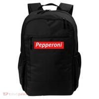 Funny Pizza Pepperoni & Not Supreme For Ns, Tweens Backpack thumb 0