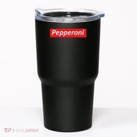 Funny Pizza Pepperoni & Not Supreme For Ns, Tweens Tumbler thumb 0