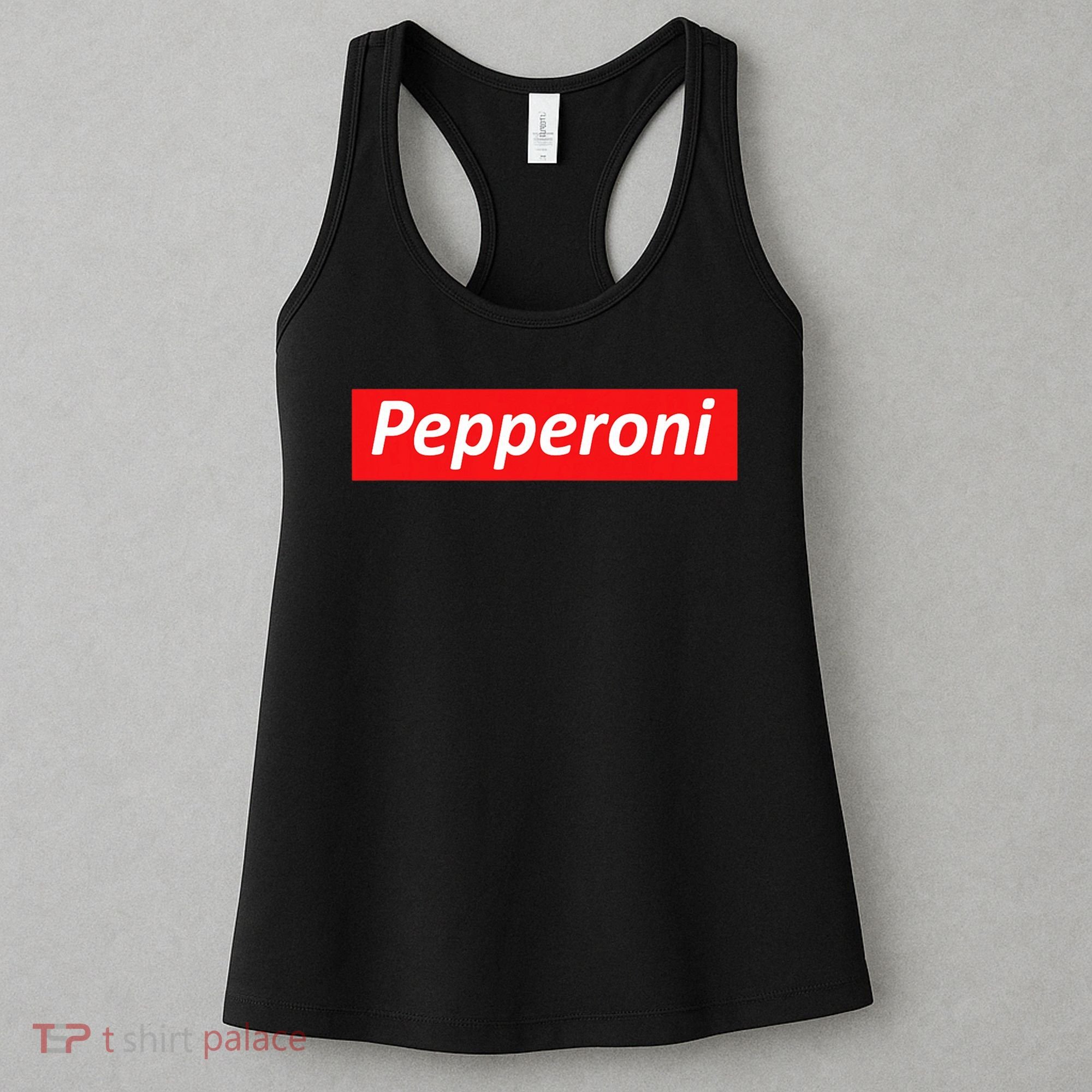 Funny Pizza Pepperoni & Not Supreme For Ns, Tweens Women's Tank Top