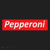 Funny Pizza Pepperoni & Not Supreme For Ns, Tweens Hat thumb 2