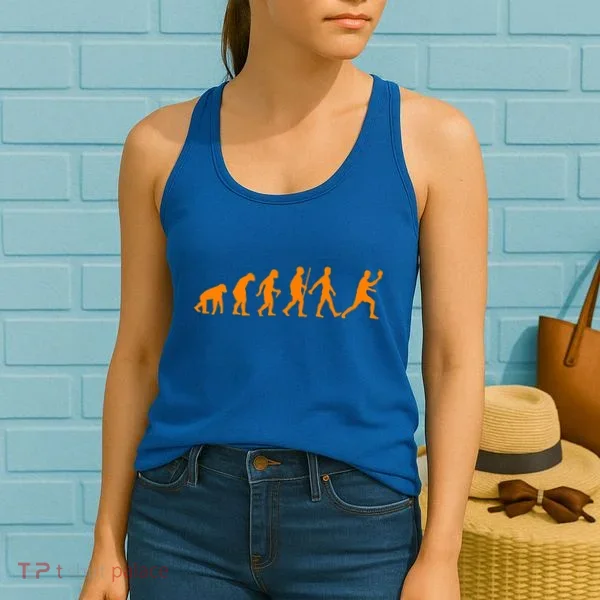 Funny Ping Pong Gift Table Tennis Player Evolution Gift Women's Tank Top