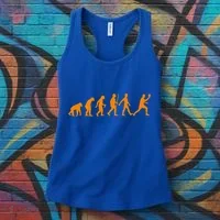 Funny Ping Pong Gift Table Tennis Player Evolution Gift Women's Tank Top thumb 3