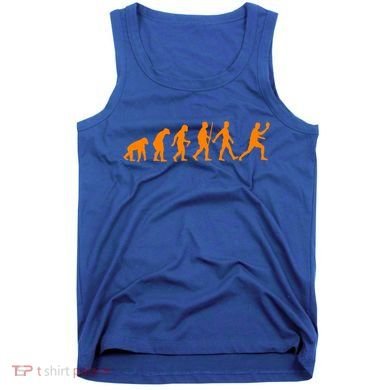 Funny Ping Pong Gift Table Tennis Player Evolution Gift Tank Top