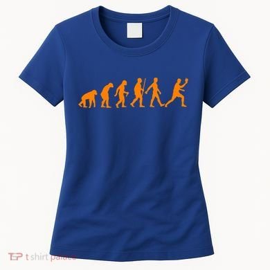 Funny Ping Pong Gift Table Tennis Player Evolution Gift Women's T-Shirt