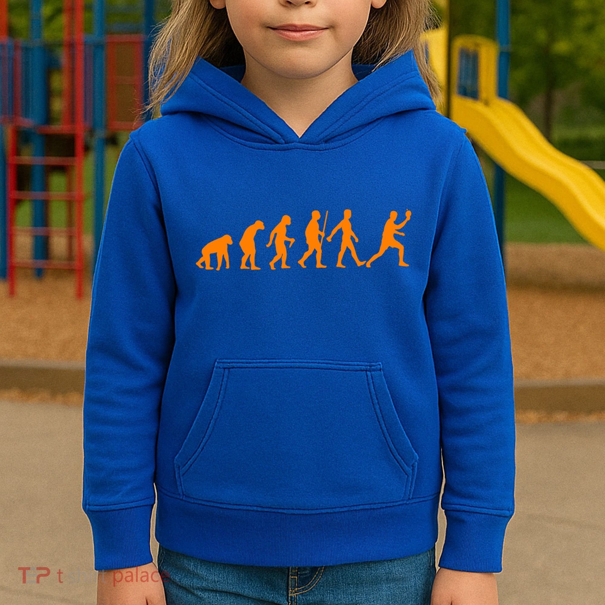 Funny Ping Pong Gift Table Tennis Player Evolution Gift Kids Hoodie
