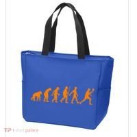 Funny Ping Pong Gift Table Tennis Player Evolution Gift Tote Bag thumb 3