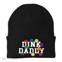 Funny Pickleball Pun For Pickleball Players Dink Daddy Gift Beanie thumb 0
