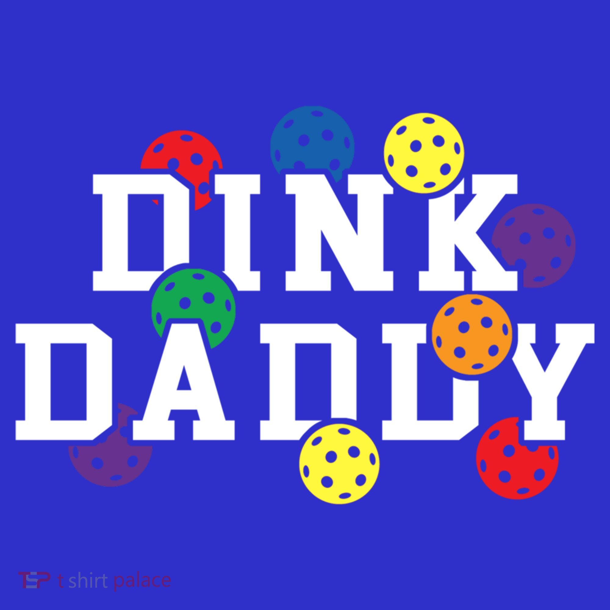 Funny Pickleball Pun For Pickleball Players Dink Daddy Gift Apron