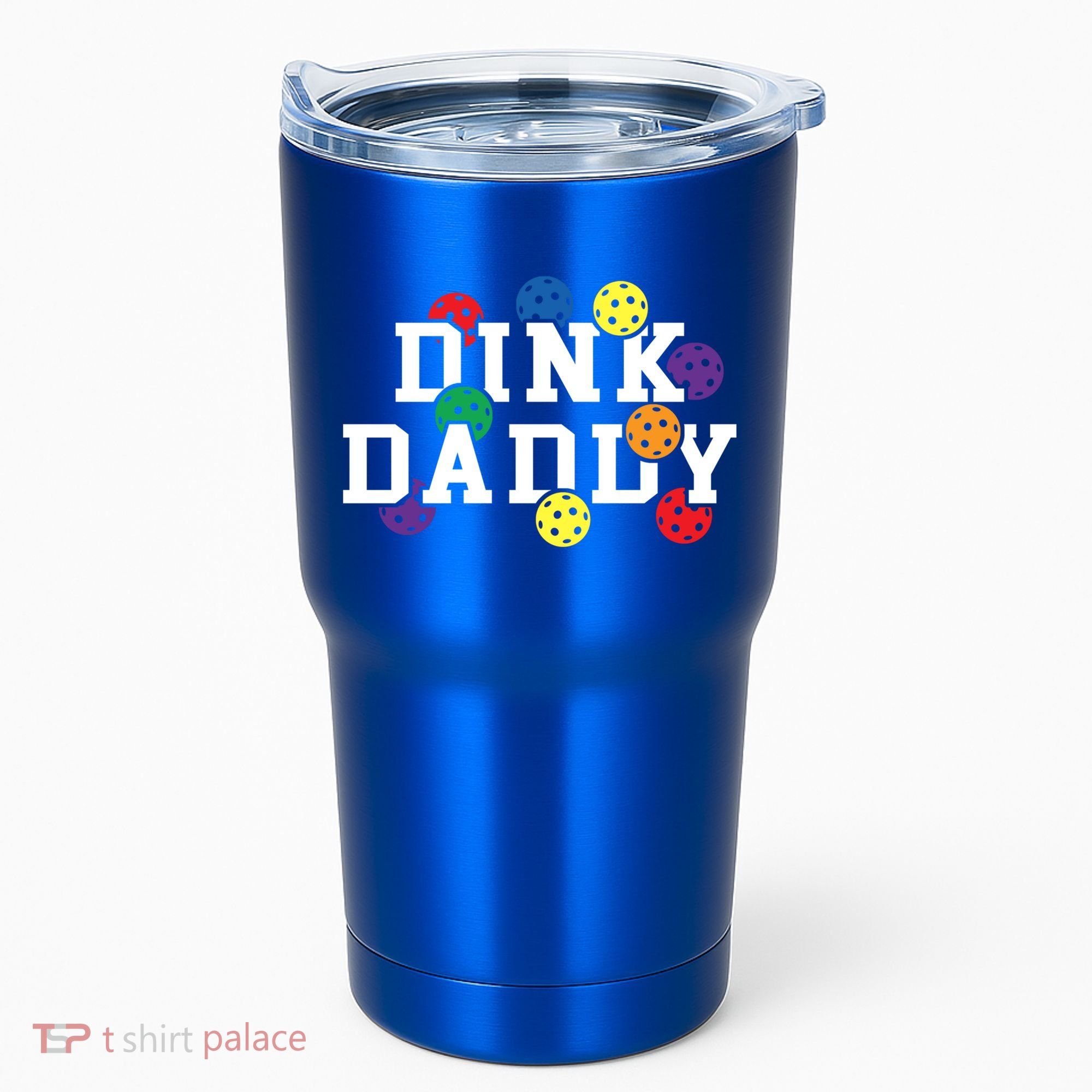 Funny Pickleball Pun For Pickleball Players Dink Daddy Gift Tumbler