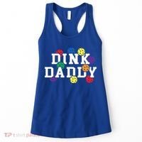 Funny Pickleball Pun For Pickleball Players Dink Daddy Gift Women's Tank Top thumb 0
