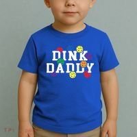 Funny Pickleball Pun For Pickleball Players Dink Daddy Gift Toddler T-Shirt thumb 2
