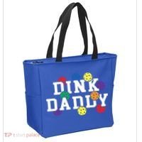 Funny Pickleball Pun For Pickleball Players Dink Daddy Gift Tote Bag thumb 2