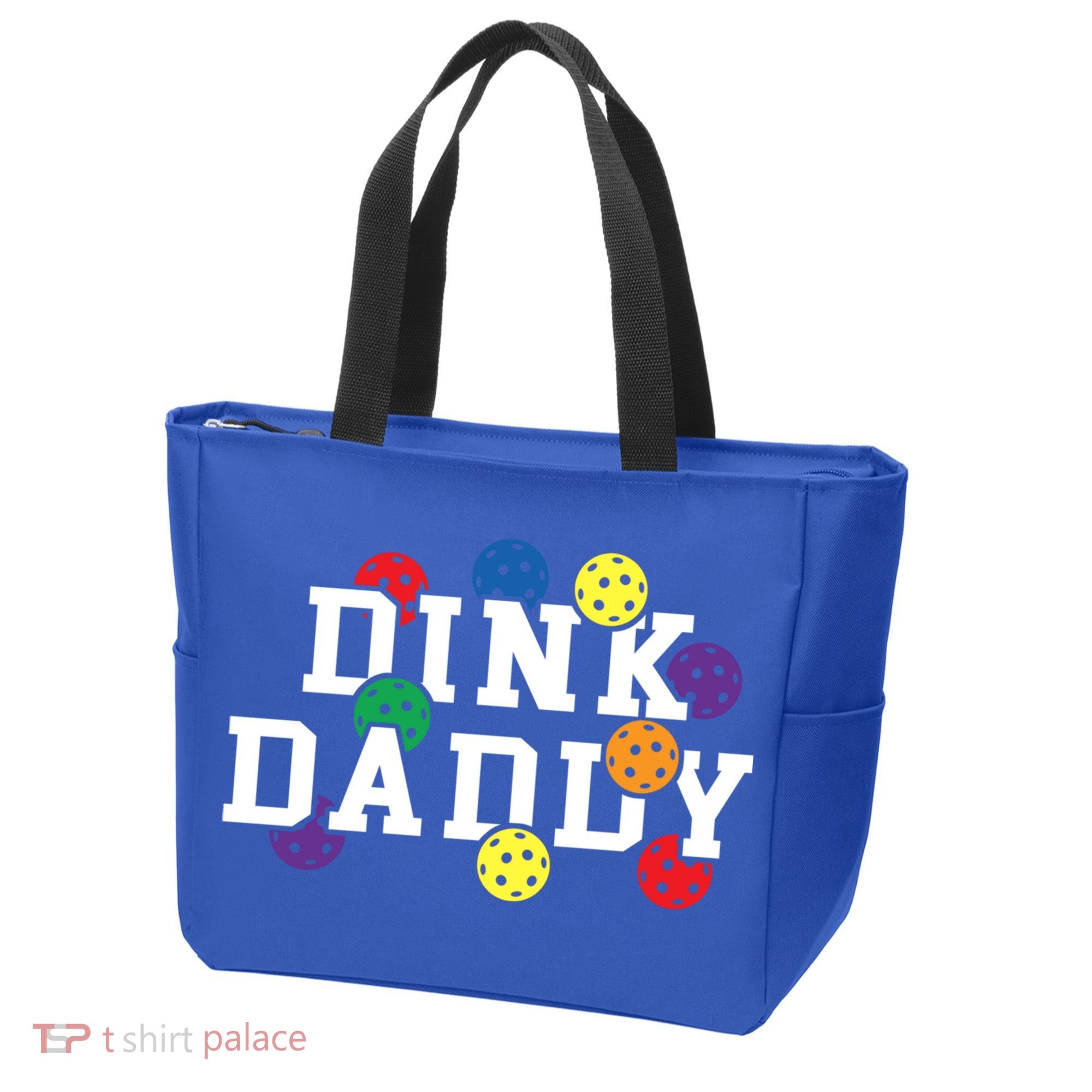 Funny Pickleball Pun For Pickleball Players Dink Daddy Gift Tote Bag