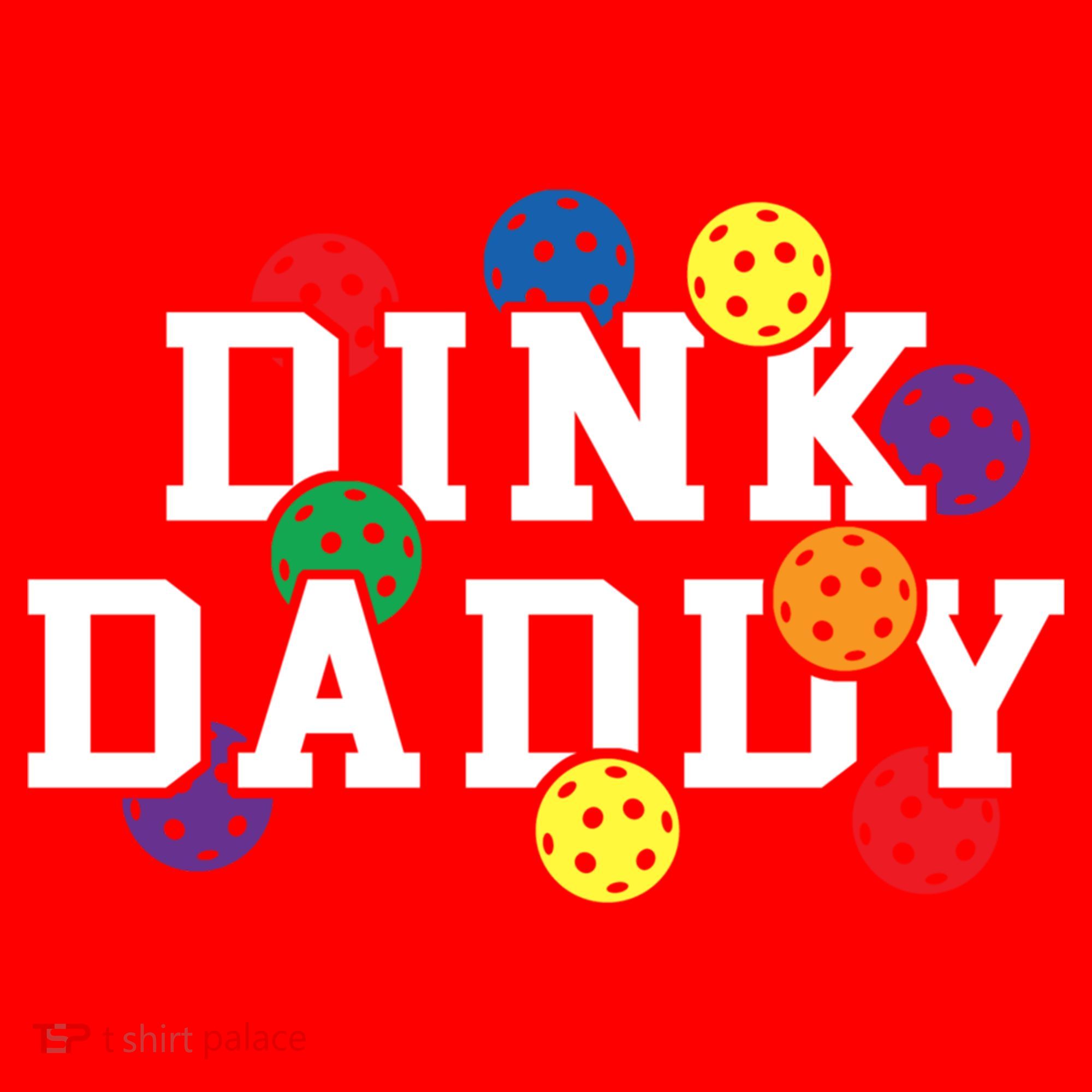 Funny Pickleball Pun For Pickleball Players Dink Daddy Gift Santa Hat