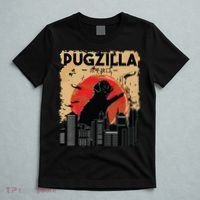 Funny Pug Pugzilla Funny Dog Pug T-Shirt thumb 5