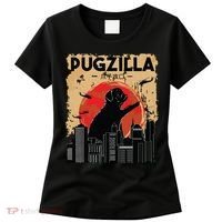 Funny Pug Pugzilla Funny Dog Pug Women's T-Shirt thumb 0
