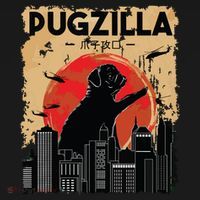 Funny Pug Pugzilla Funny Dog Pug Kids T-Shirt thumb 4