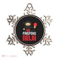 Funny Ping Pong Ninja Shirts Table Tennis Ornament thumb 0