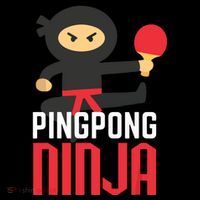 Funny Ping Pong Ninja Shirts Table Tennis Ornament thumb 1