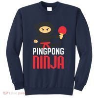 Funny Ping Pong Ninja Shirts Table Tennis Sweatshirt thumb 0
