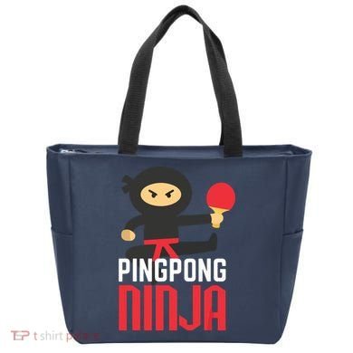 Funny Ping Pong Ninja Shirts Table Tennis Bag