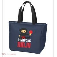 Funny Ping Pong Ninja Shirts Table Tennis Tote Bag thumb 3