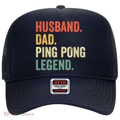 Funny Ping Pong Husband Dad Table Tennis Legend Vintage Hat