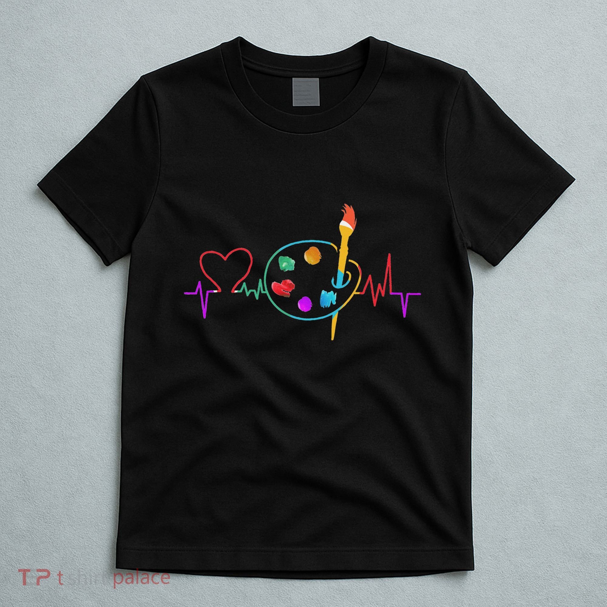 Funny Paint Palette Brush Artist Painter Gift T-Shirt