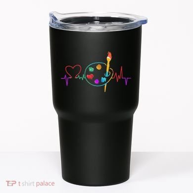 Funny Paint Palette Brush Artist Painter Gift Tumbler