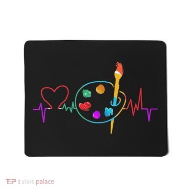 Funny Paint Palette Brush Artist Painter Gift Mousepad