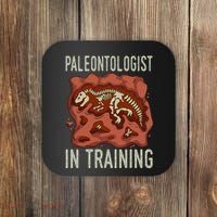 Future Paleontologist Paleontology Student Fossil Hunting Coaster thumb 0