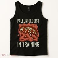 Future Paleontologist Paleontology Student Fossil Hunting Tank Top thumb 2