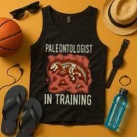 Future Paleontologist Paleontology Student Fossil Hunting Tank Top thumb 4