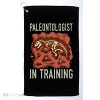 Future Paleontologist Paleontology Student Fossil Hunting Golf Towel thumb 0
