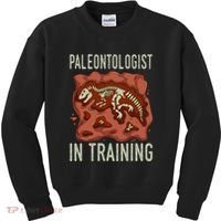 Future Paleontologist Paleontology Student Fossil Hunting Kids Sweatshirt thumb 0
