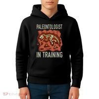 Future Paleontologist Paleontology Student Fossil Hunting Kids Hoodie thumb 4