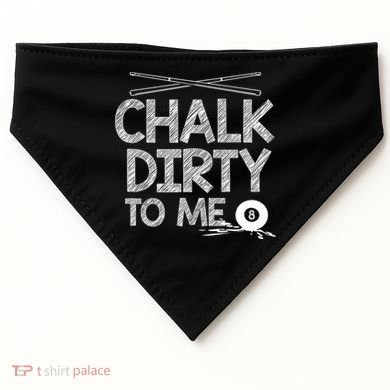 Funny Pool Player 8ball Billard USA-Made Doggie Bandana