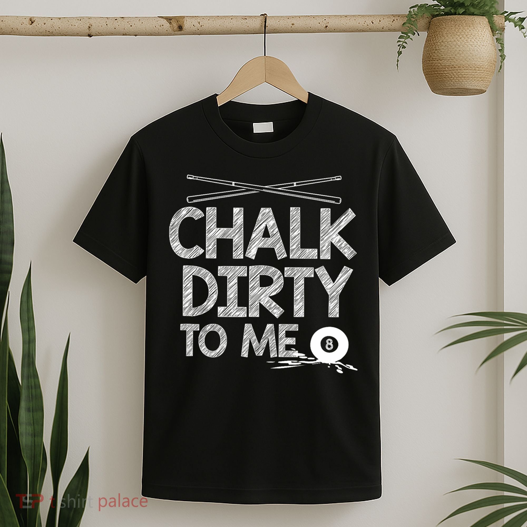 Funny Pool Player 8ball Billard T-Shirt