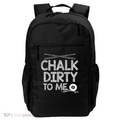 Funny Pool Player 8ball Billard Backpack