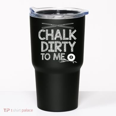 Funny Pool Player 8ball Billard Tumbler