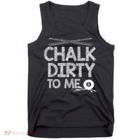 Funny Pool Player 8ball Billard Tank Top thumb 0