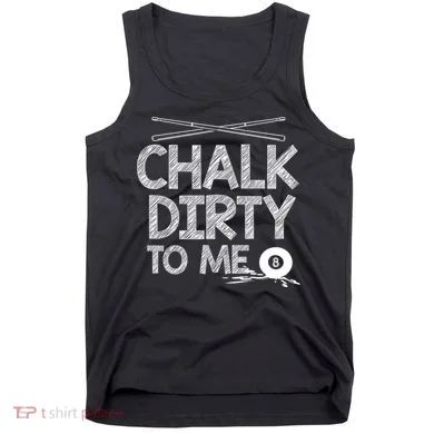 Funny Pool Player 8ball Billard Tank Top
