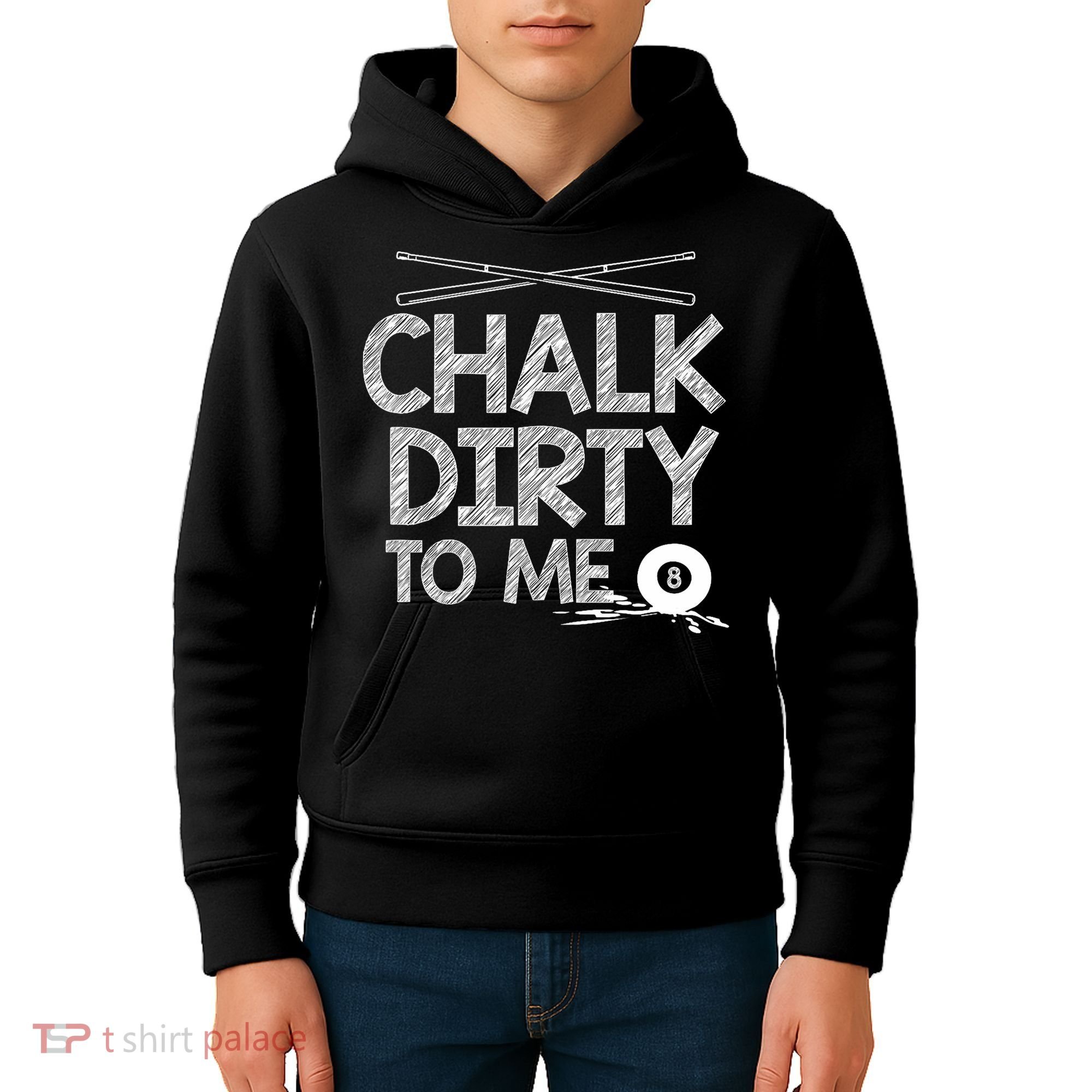 Funny Pool Player 8ball Billard Kids Hoodie