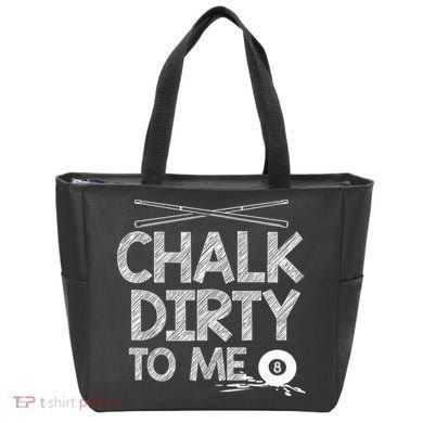 Funny Pool Player 8ball Billard Tote Bag