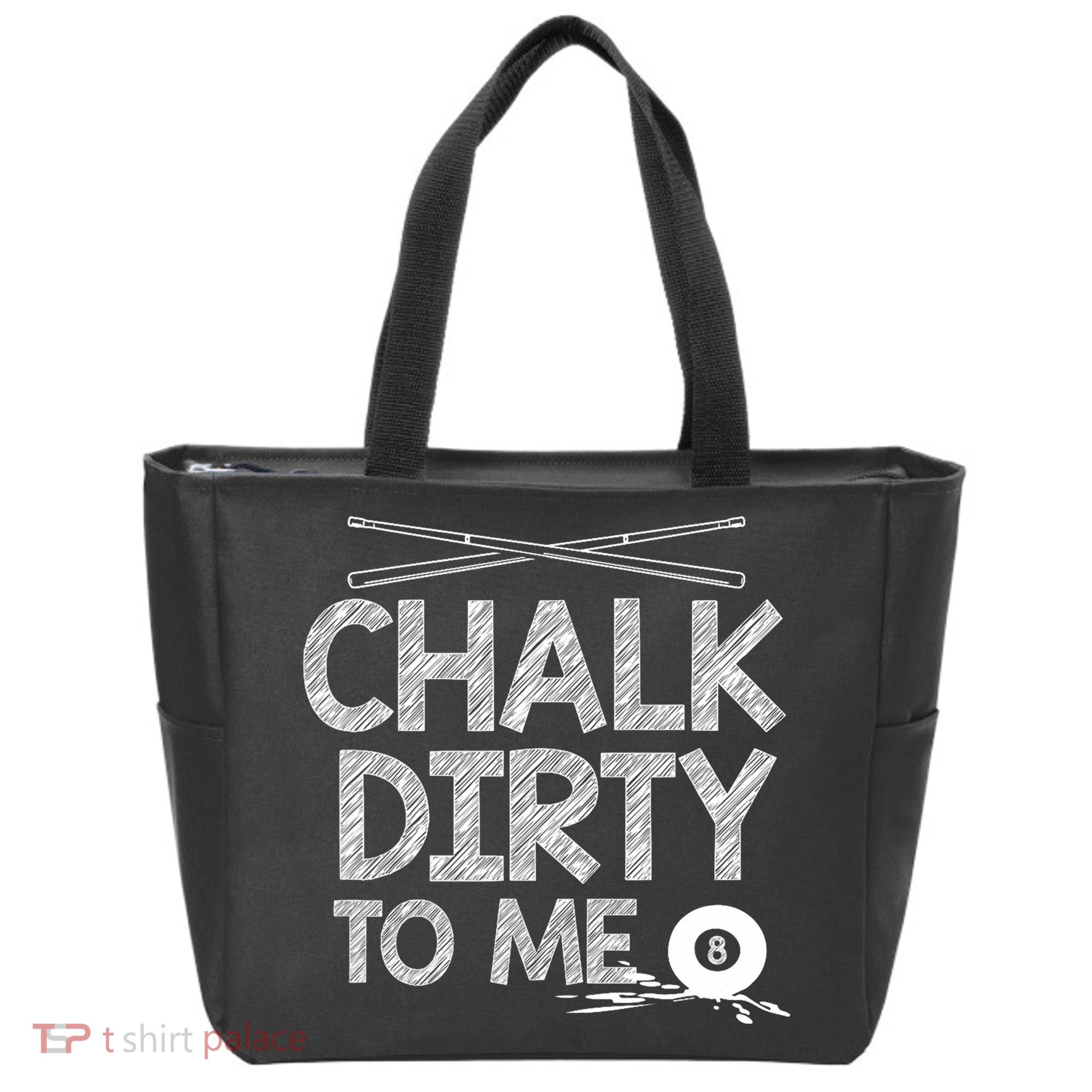 Funny Pool Player 8ball Billard Tote Bag