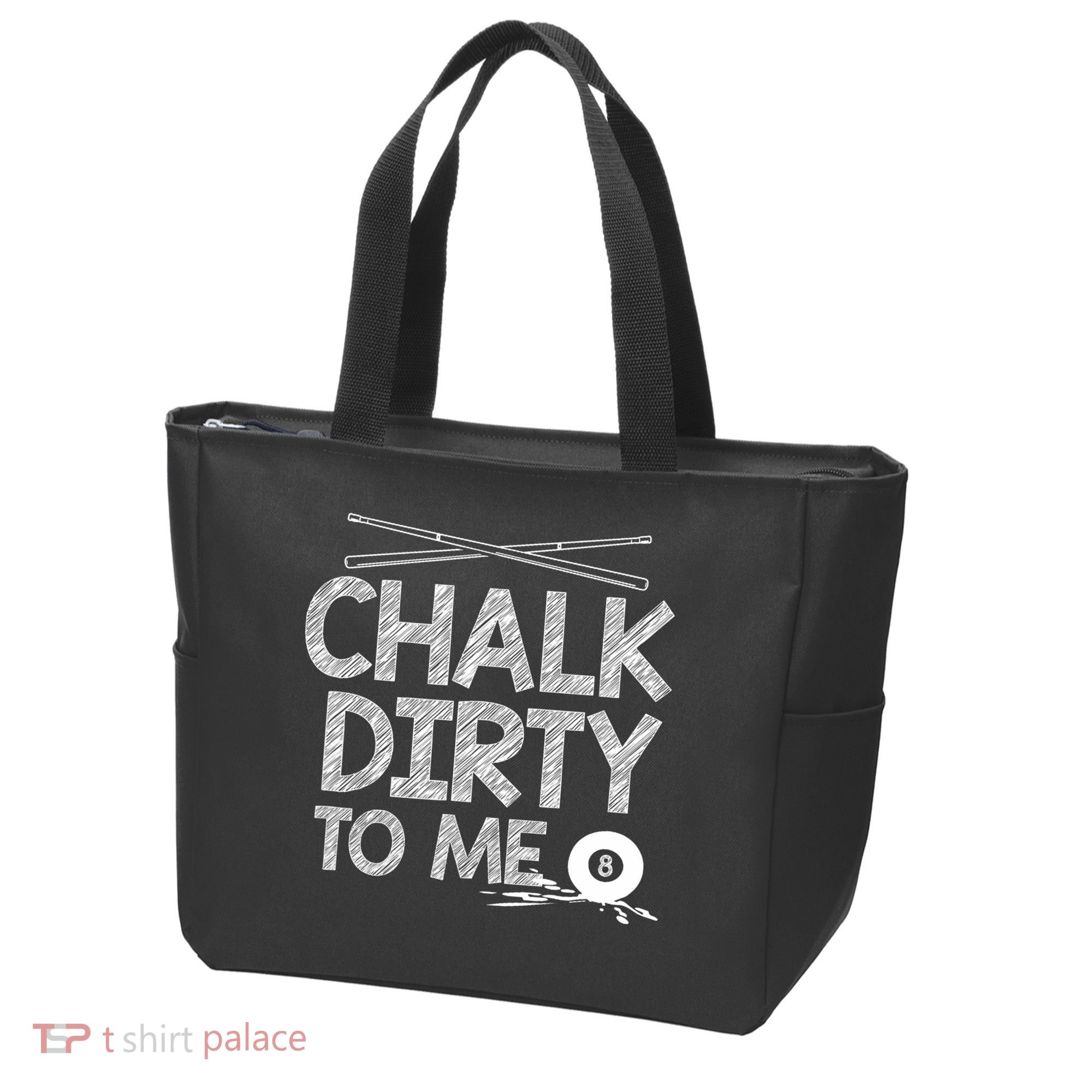 Funny Pool Player 8ball Billard Tote Bag