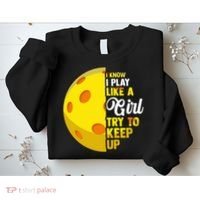 Funny Pickleball Player Girl Pickleball Gift Sweatshirt thumb 2