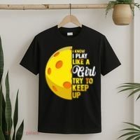 Funny Pickleball Player Girl Pickleball Gift T-Shirt thumb 2