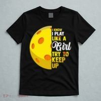 Funny Pickleball Player Girl Pickleball Gift T-Shirt thumb 5