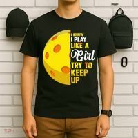 Funny Pickleball Player Girl Pickleball Gift T-Shirt thumb 6